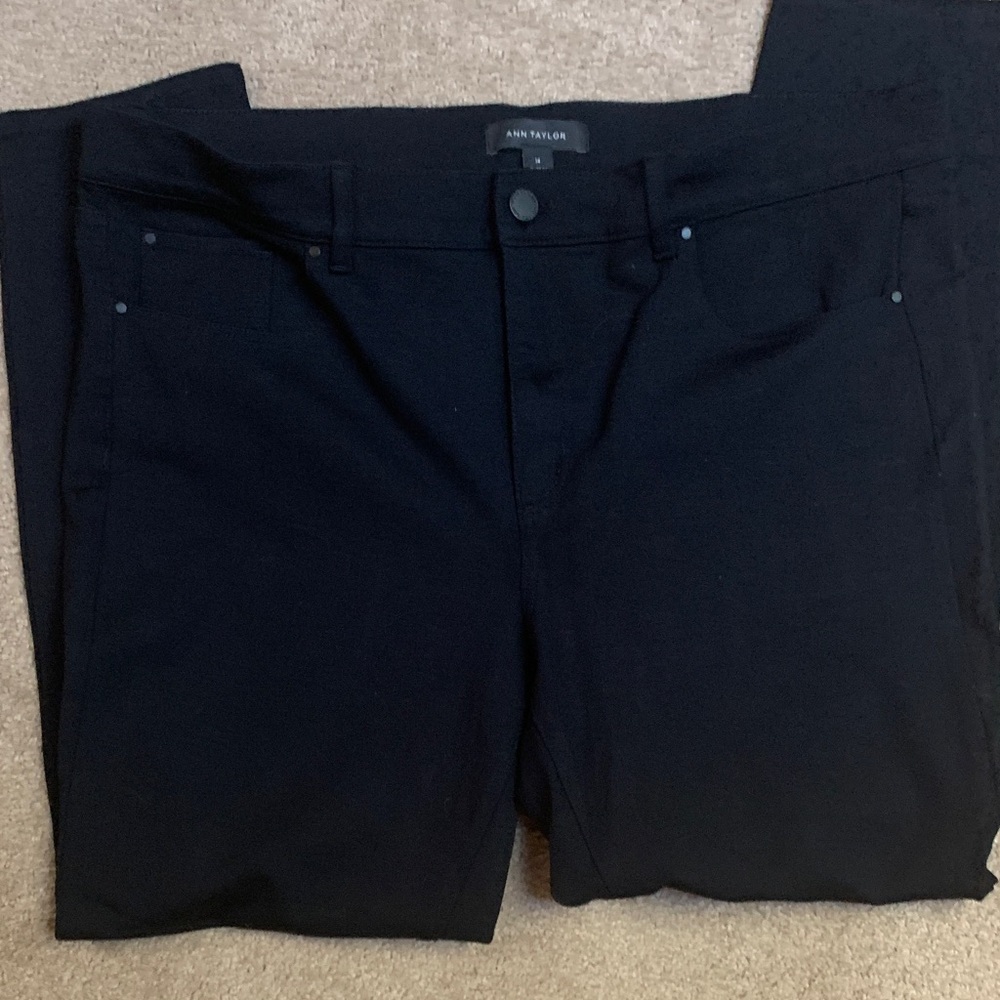 Ann Taylor Classic Black Trousers